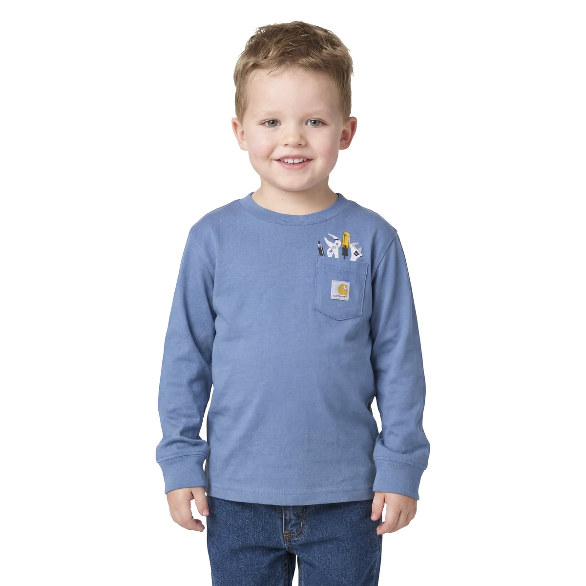 Carhartt Kids' Tool Pocket Graphic Long Sleeve T-Shirt