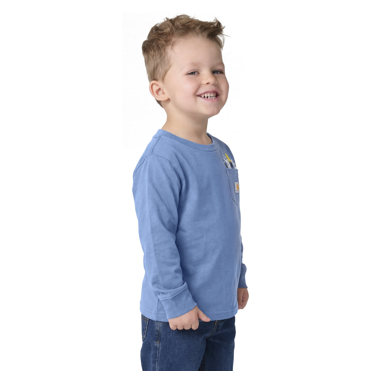 Carhartt Kids' Tool Pocket Graphic Long Sleeve T-Shirt Long Sleeve T-Shirts Carhartt