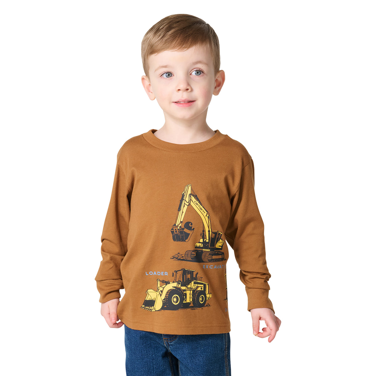 Carhartt Kids' Construction Graphic Long Sleeve T-Shirt