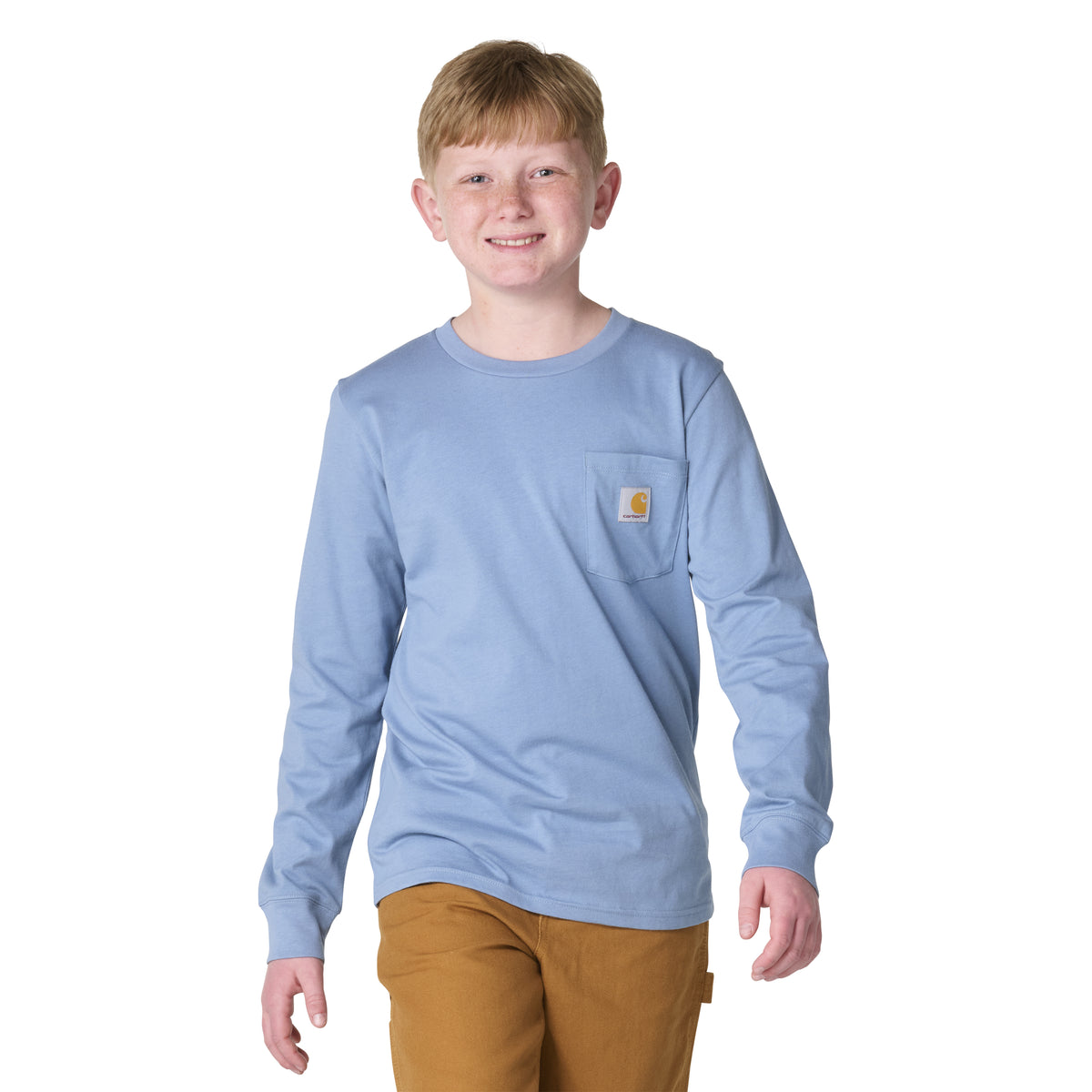 Carhartt Kids' Farm Graphic Pocket Long Sleeve T-Shirt