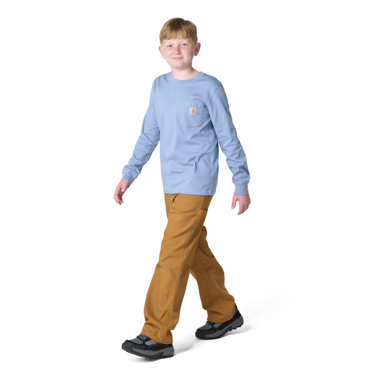 Carhartt Kids' Farm Graphic Pocket Long Sleeve T-Shirt