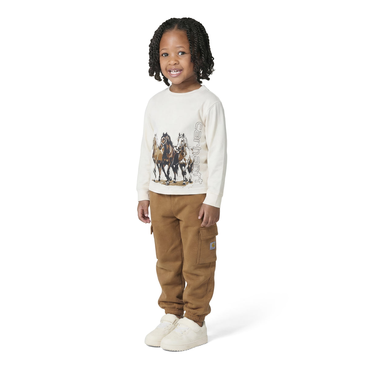 Carhartt Kids' Wild Horses Graphic Long Sleeve T-Shirt