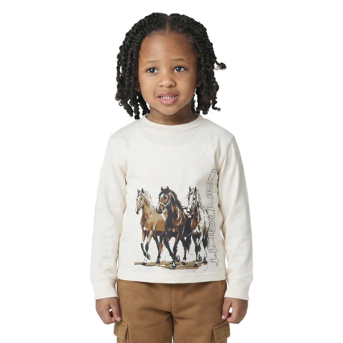 Carhartt Kids' Wild Horses Graphic Long Sleeve T-Shirt