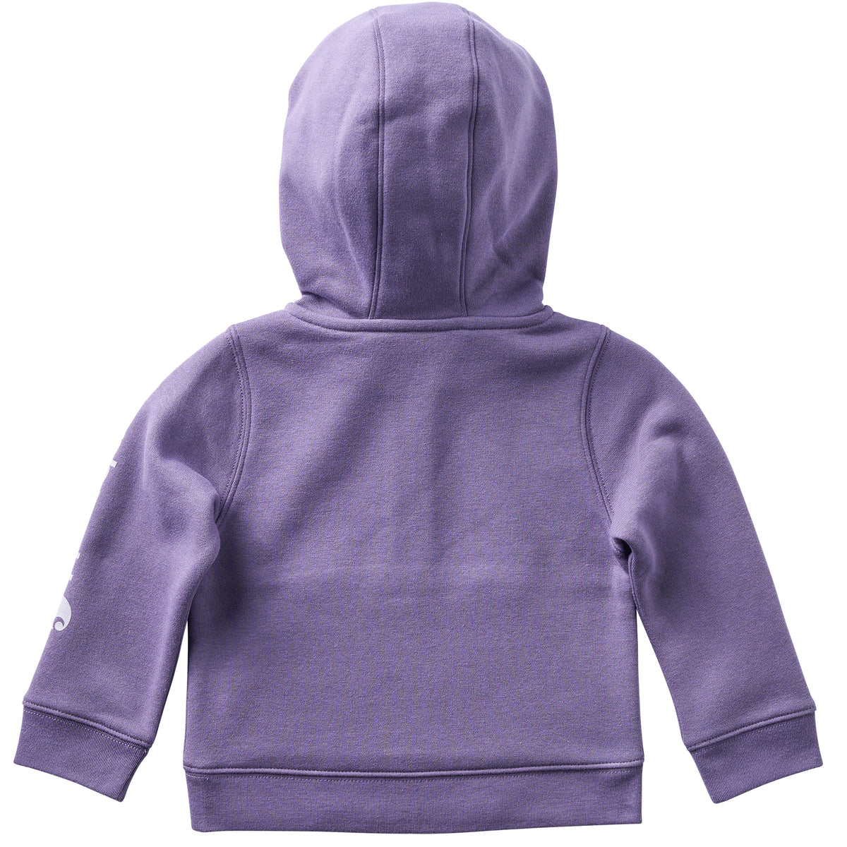 Carhartt Kids' Logo Sleeve Half-Zip Hooded Logo Sweatshirt