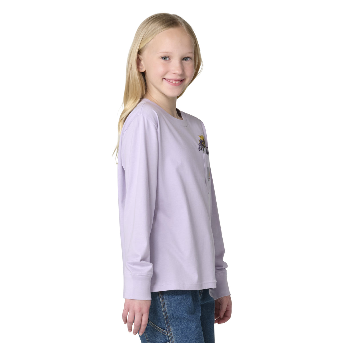Carhartt Kids' Floral Pocket Long Sleeve T-Shirt