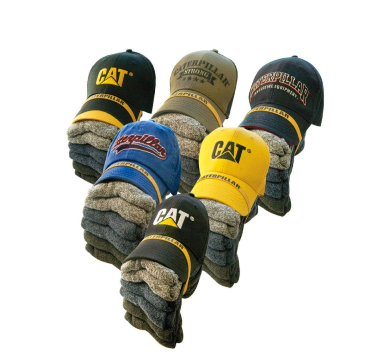 CAT Men's Cap & Sock Bundle Socks CAT Assorted OS