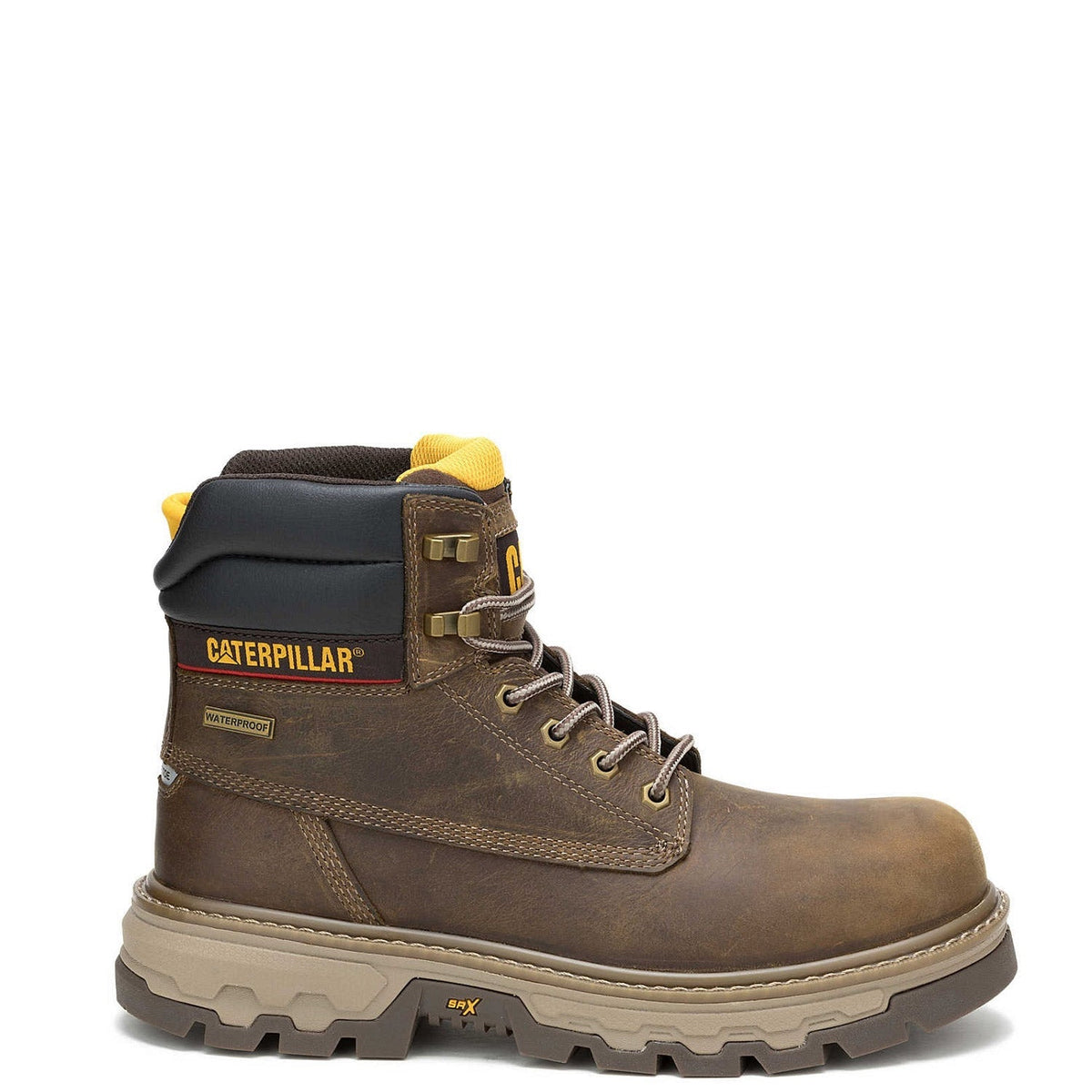 CAT Men's Colorado Equip Waterproof 6" EH Comp Toe Work Book Work Boots CAT