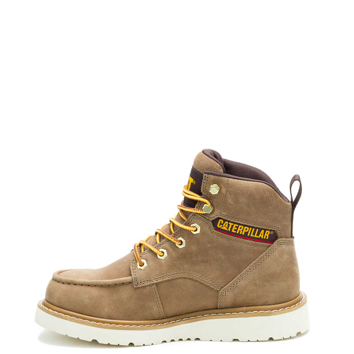 CAT Women's Reclaimer Wedge 6" Waterproof Moc Toe Work Boot - Work World - Workwear, Work Boots, Safety Gear