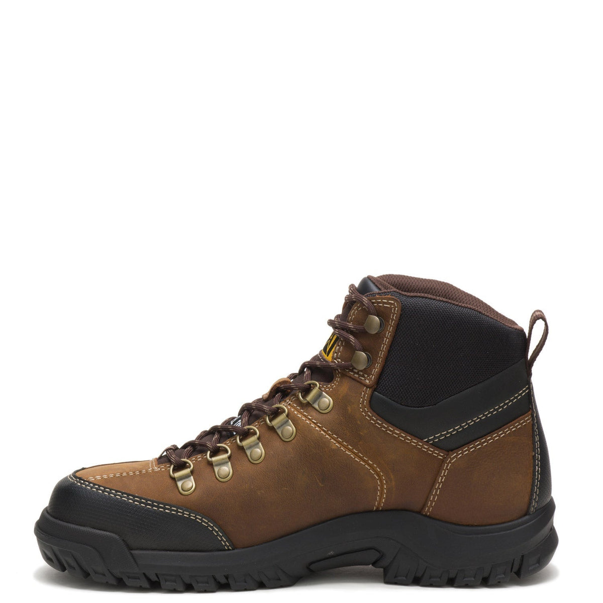CAT Men's Threshold Waterproof EH 6" Steel Toe Boot Work Boots CAT