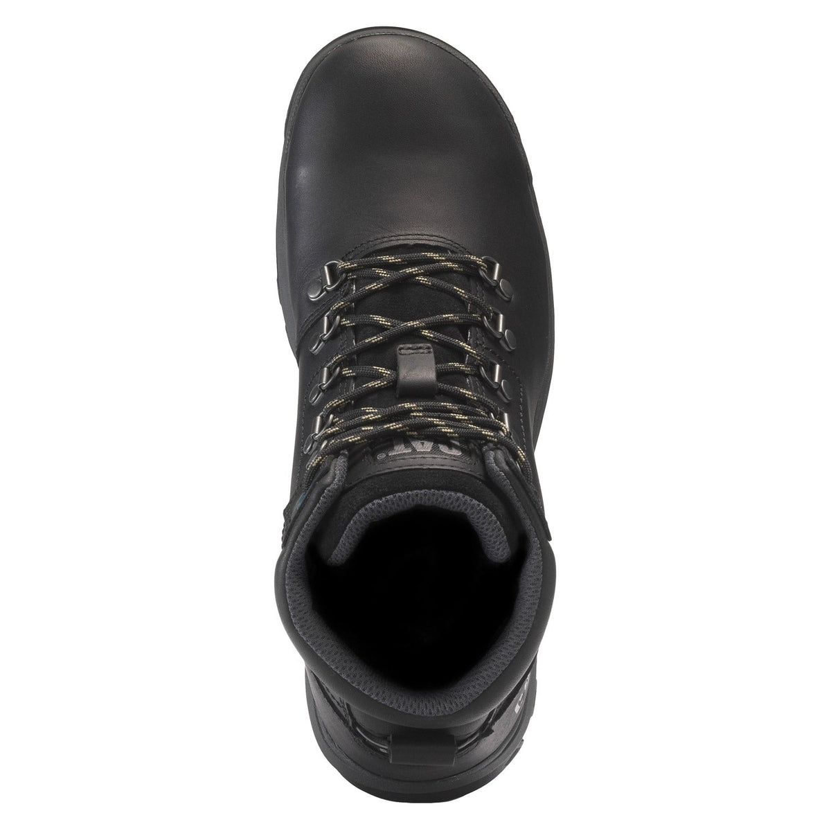CAT Women's Mae Waterproof Steel Toe Work Boot_Black Work Boots CAT