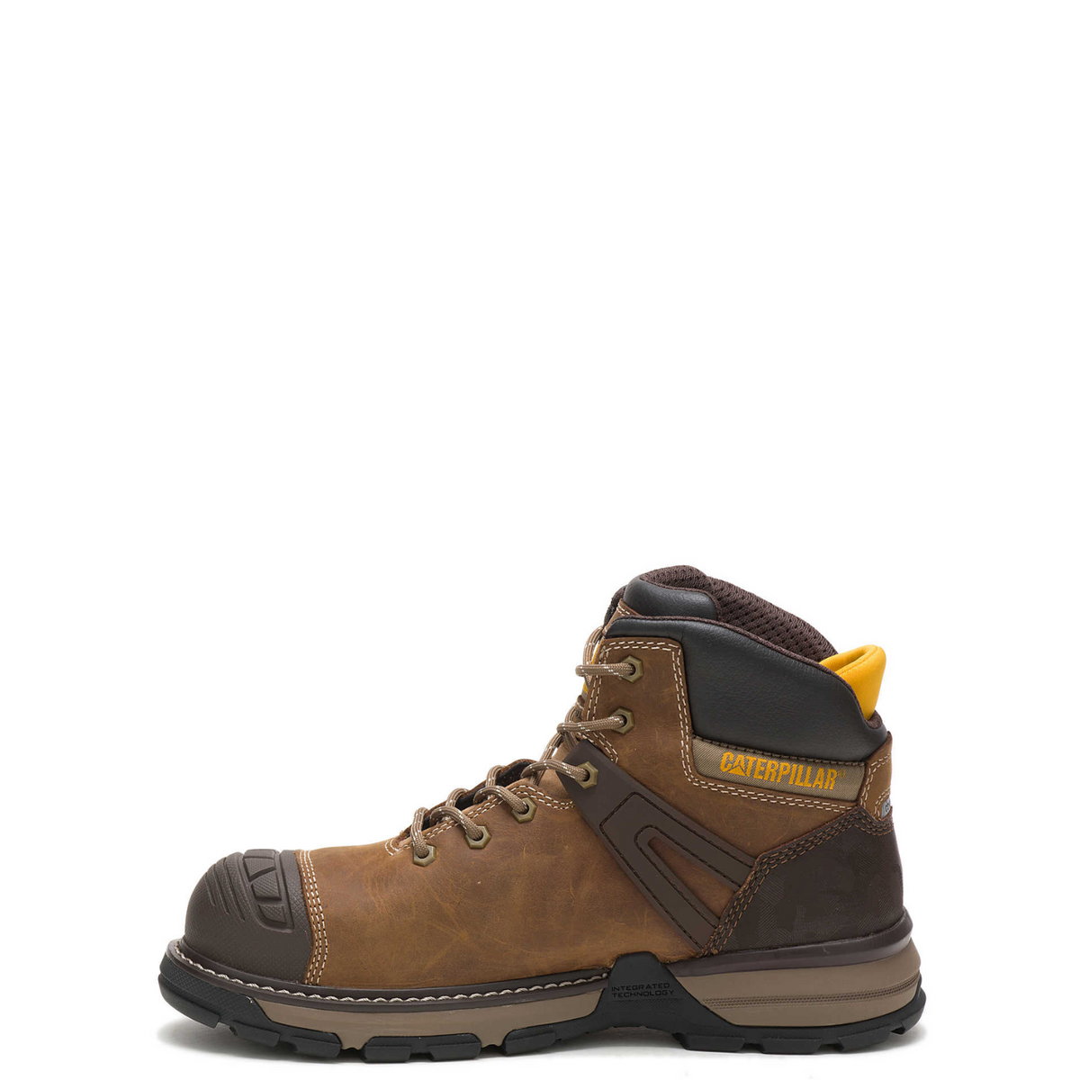 CAT Men's Excavator Superlite 6" Waterproof EH Carbon Comp Toe Work Boot Work Boots CAT