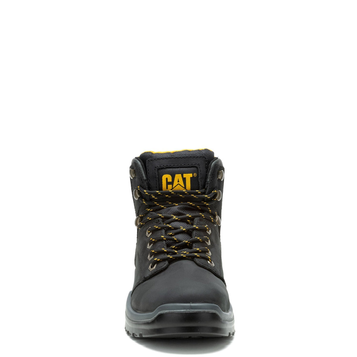CAT Men's Striver EH 6" Steel Toe Work Boot_Black Work Boots CAT