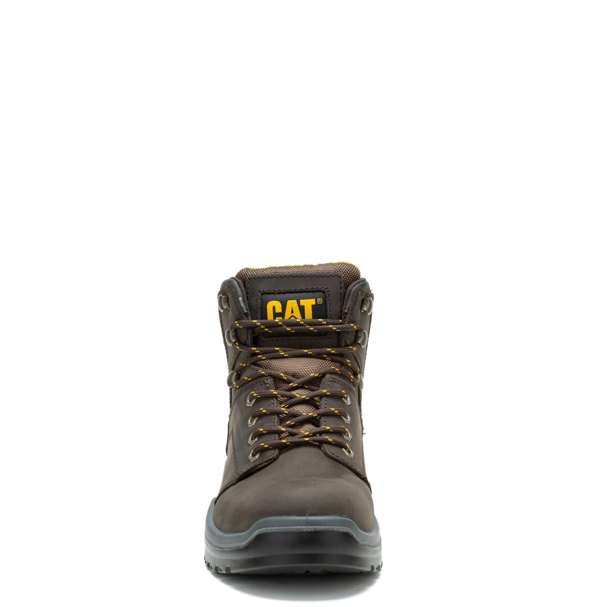 CAT Men's Striver EH 6" Steel Toe Work Boot_Brown Work Boots CAT