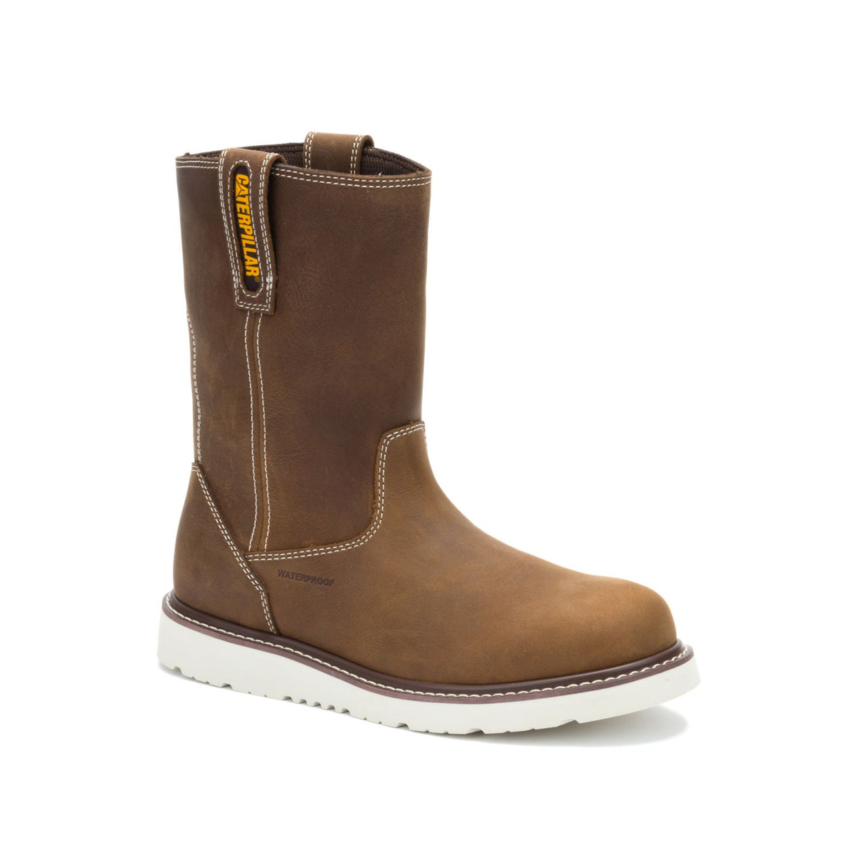 CAT Men's Reclaimer Wedge 10" Waterproof Wellington Boot Work Boots CAT
