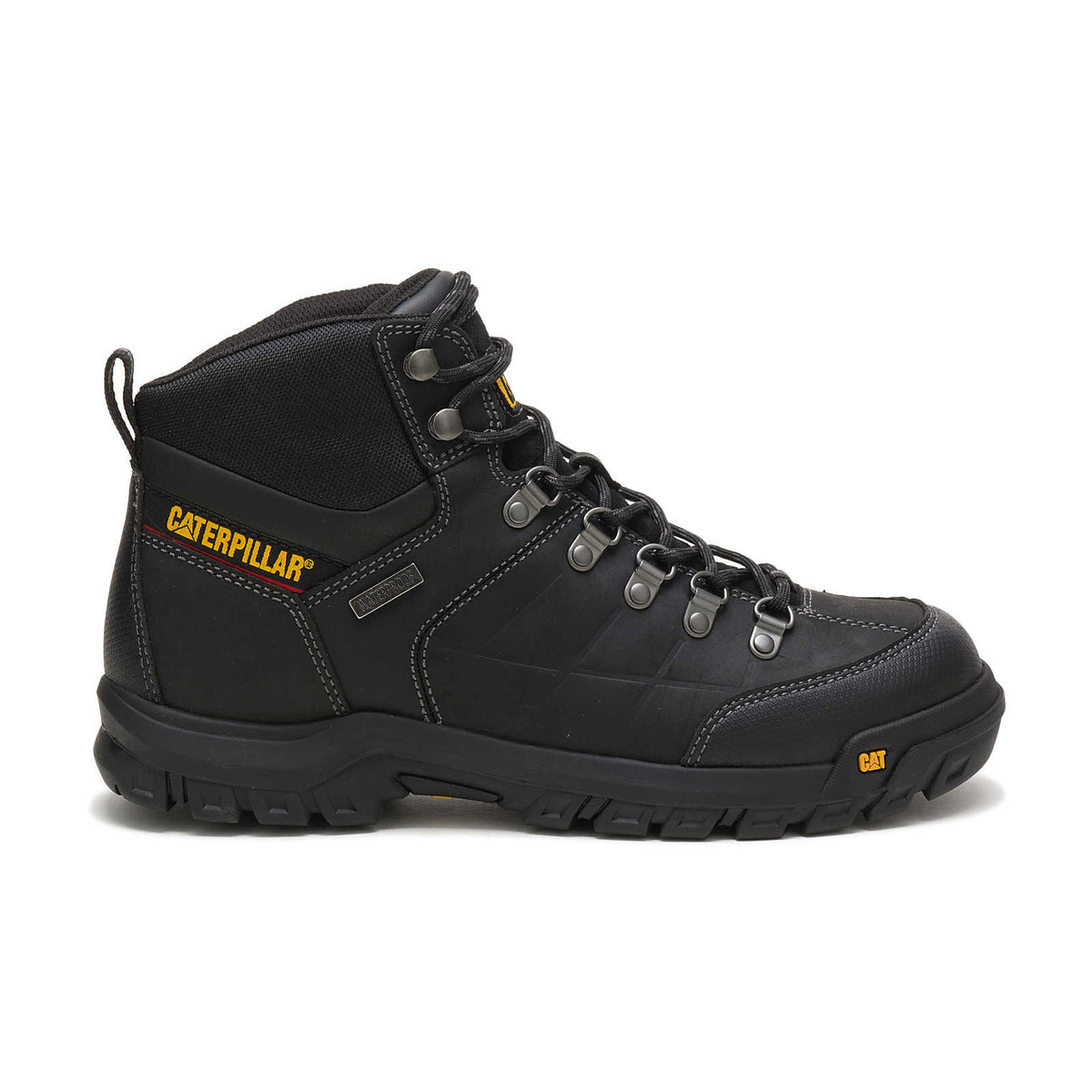 CAT Men's Threshold 6" Waterproof EH Work Boot Work Boots CAT Black 10 M