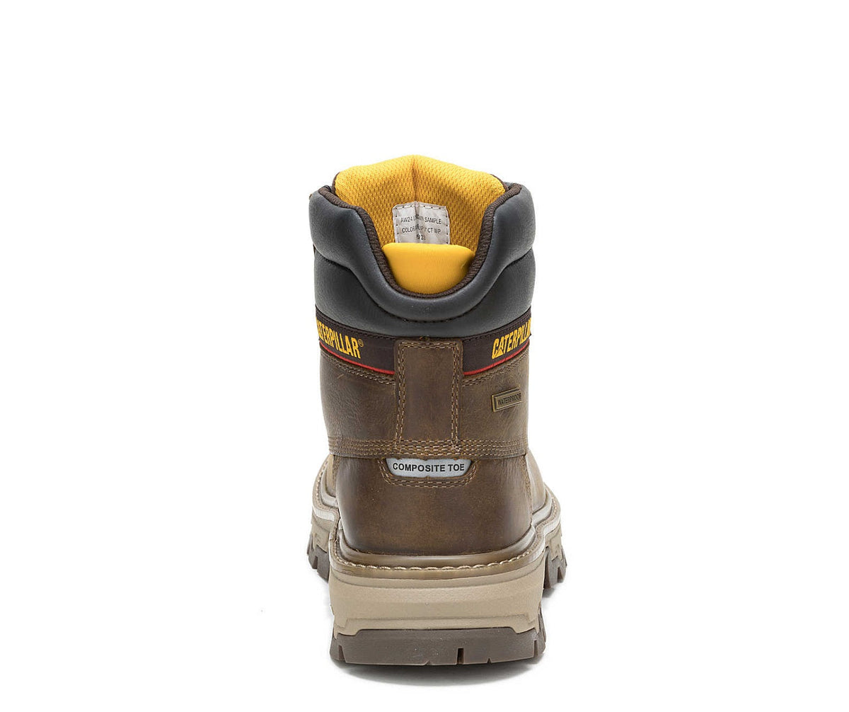 CAT Men's Colorado Equip Waterproof 6" EH Comp Toe Work Book Work Boots CAT