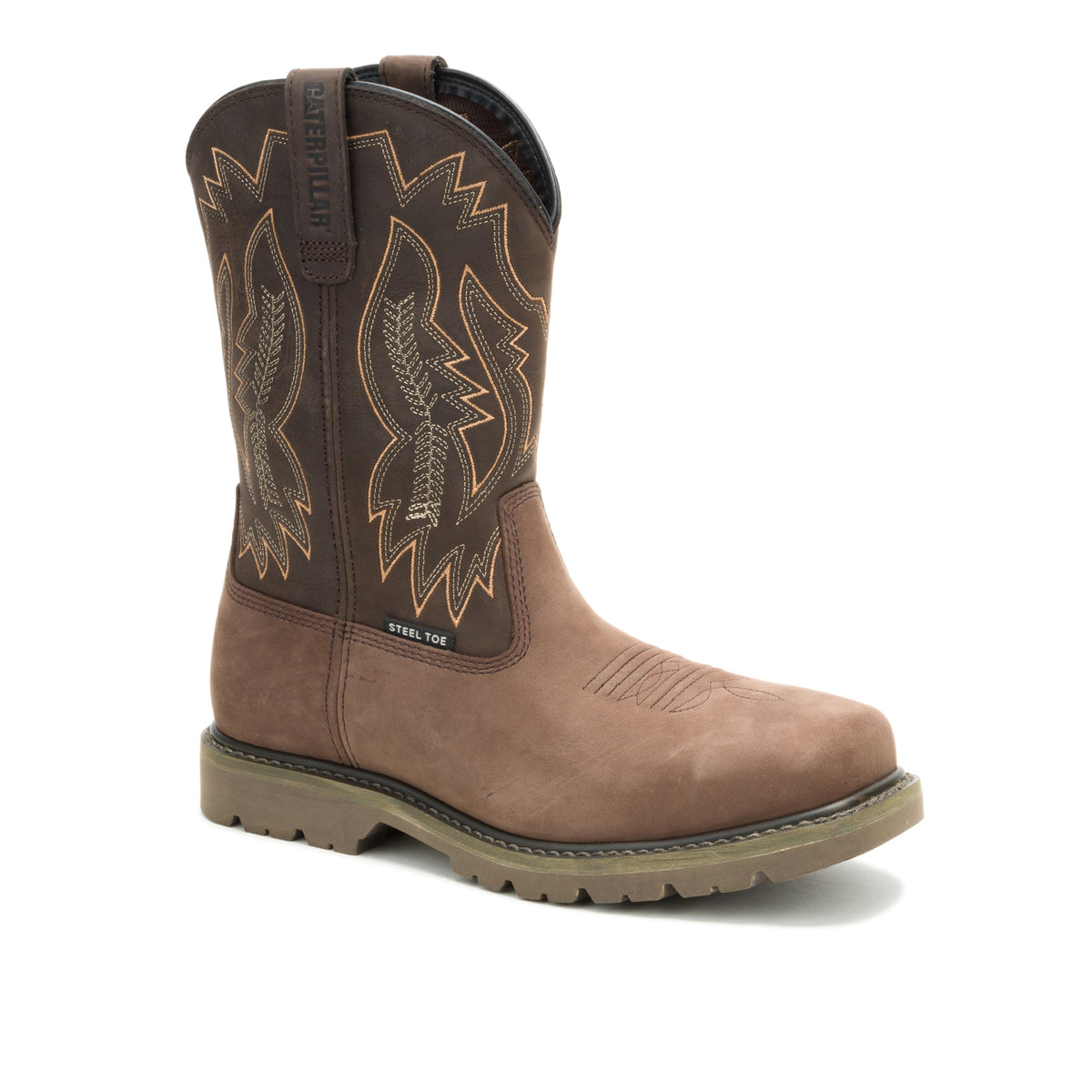 CAT Men's Colorado Frontier Steel Toe Boot Work Boots CAT