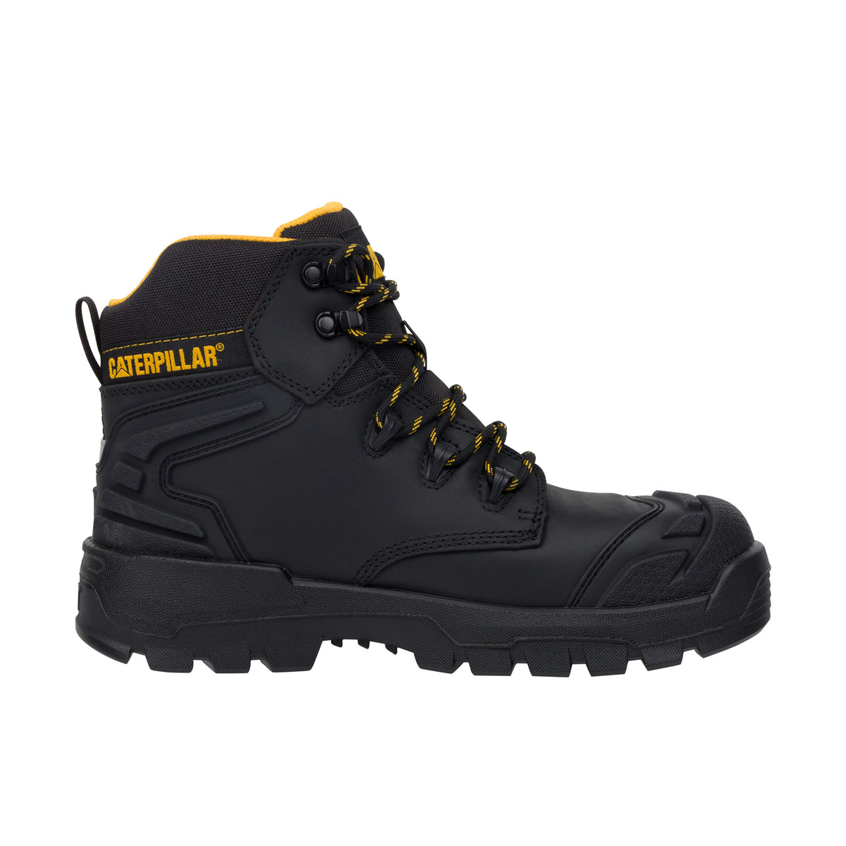 CAT Men's Striver XL Waterproof Steel Toe Work Boot Work Boots CAT Black 10 M