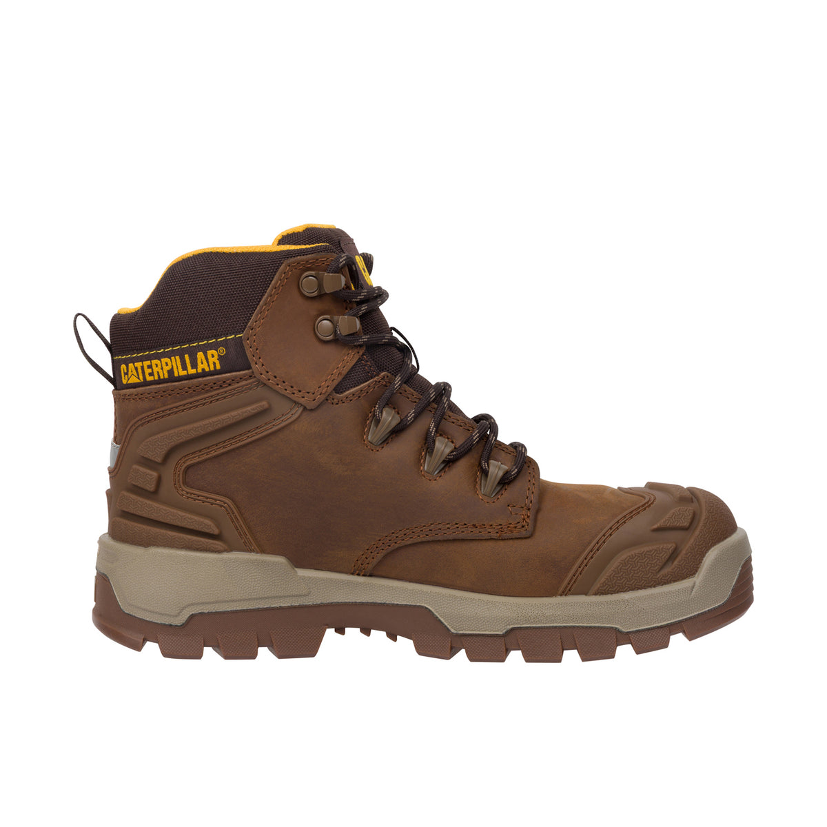CAT Men's Striver XL Waterproof Steel Toe Work Boot Work Boots CAT Pyramid 10 M