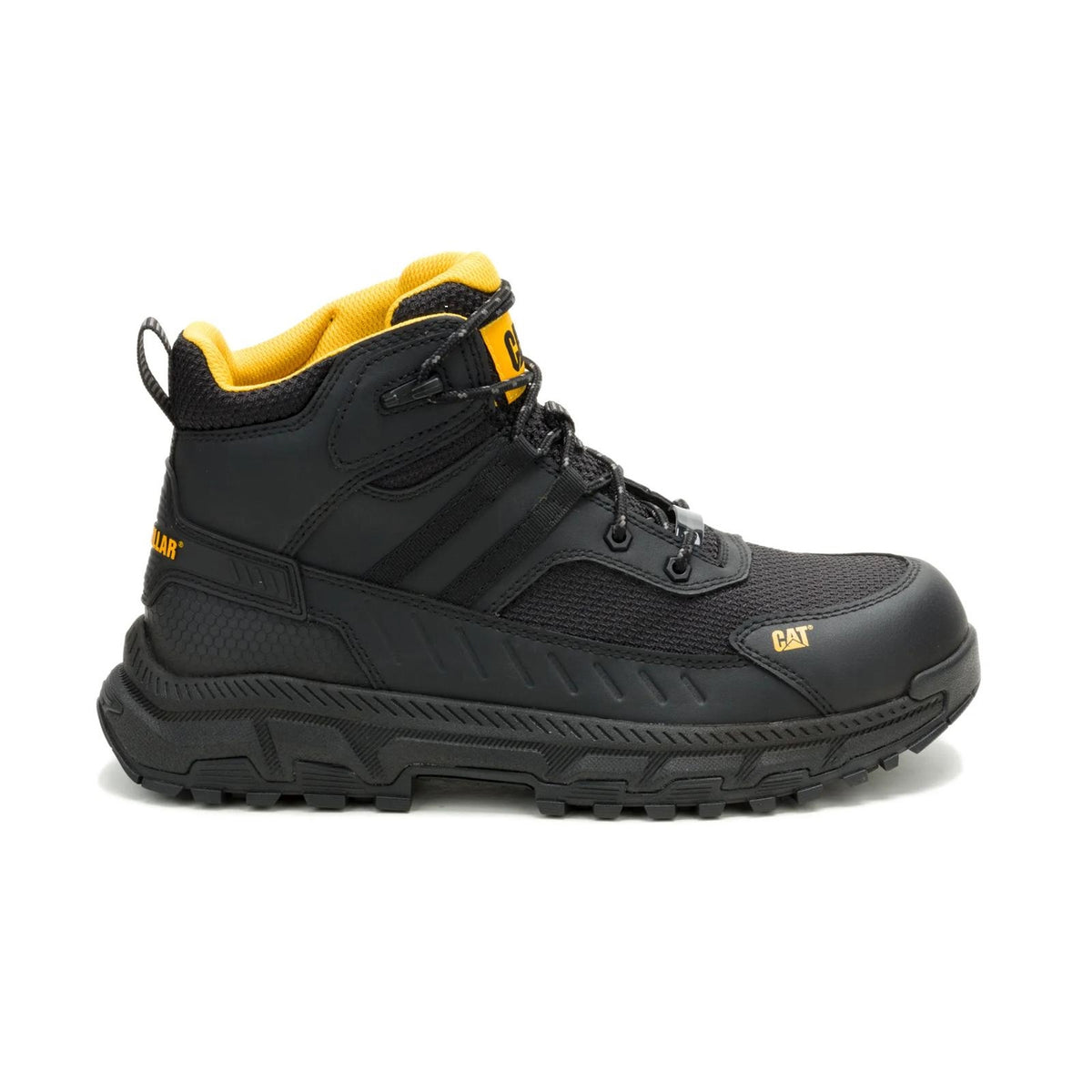 CAT Men's Booster Vent Comp Toe Work Boot Work Boots CAT Black 10 M
