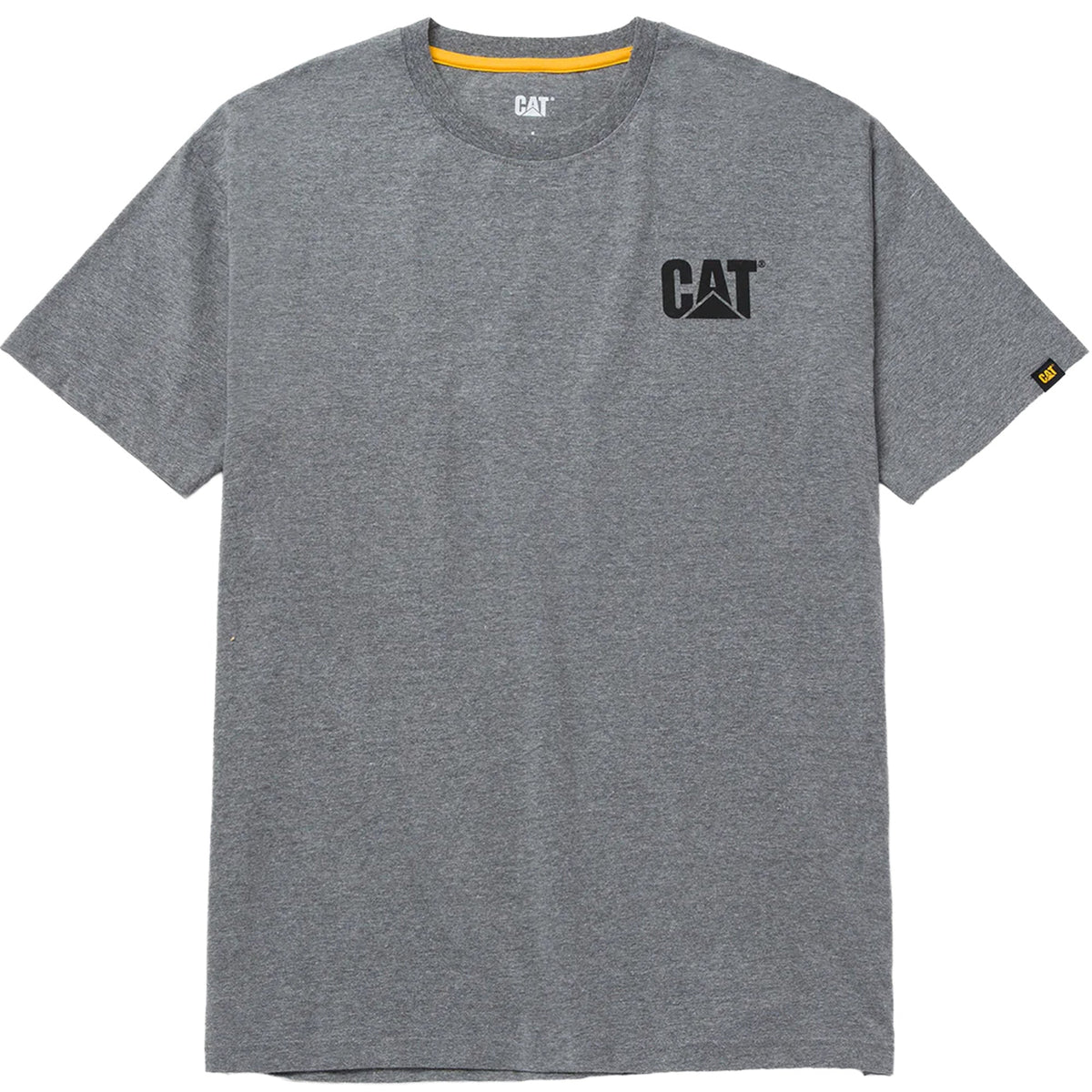 CAT Men's Trademark T-Shirt T-Shirts CAT Dark Heather Grey 2XL Reg