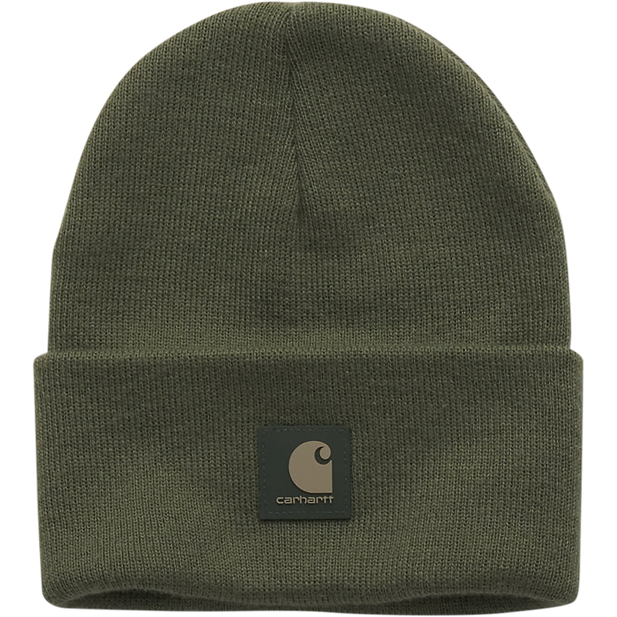 Carhartt Kids' Tonal Patch Knit Beanie Hats & Caps Carhartt Bronze Green Child/Youth