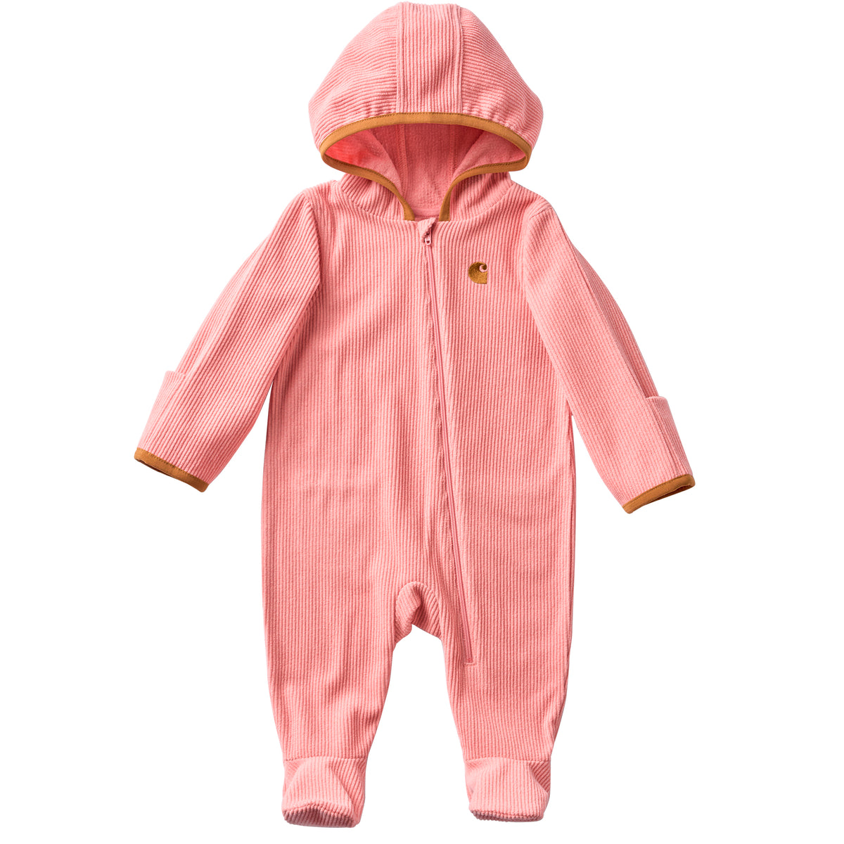 Carhartt Infant Rib Fleece Full-Zip Footed Coverall