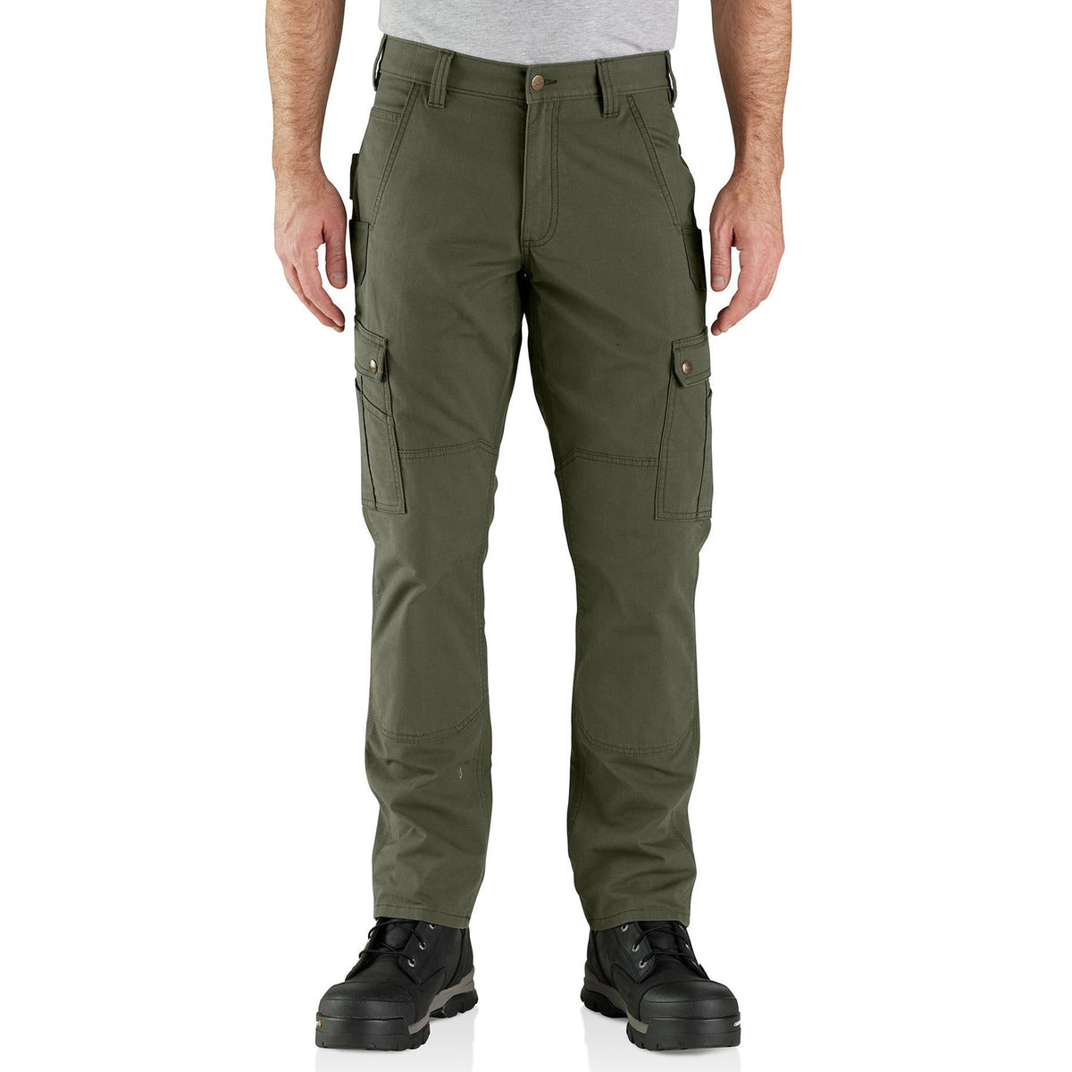 Carhartt Men&#39;s Rugged Flex® Ripstop Cargo Work Pant_Basil - Work World - Workwear, Work Boots, Safety Gear