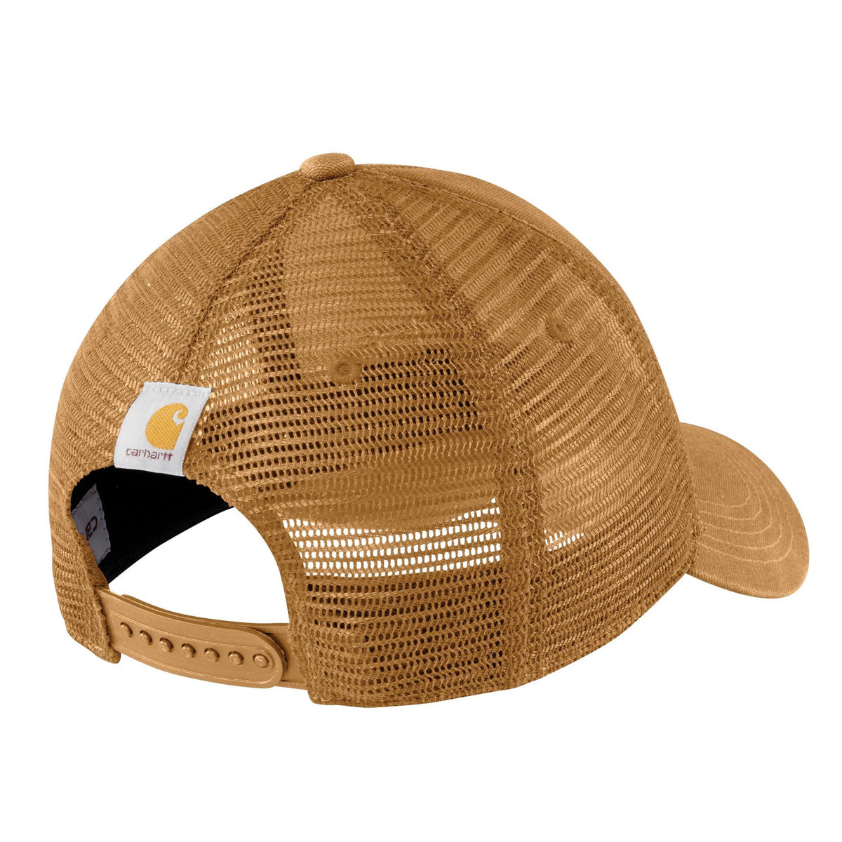 Carhartt Canvas Mesh-Back Logo Graphic Cap - Work World - Workwear, Work Boots, Safety Gear