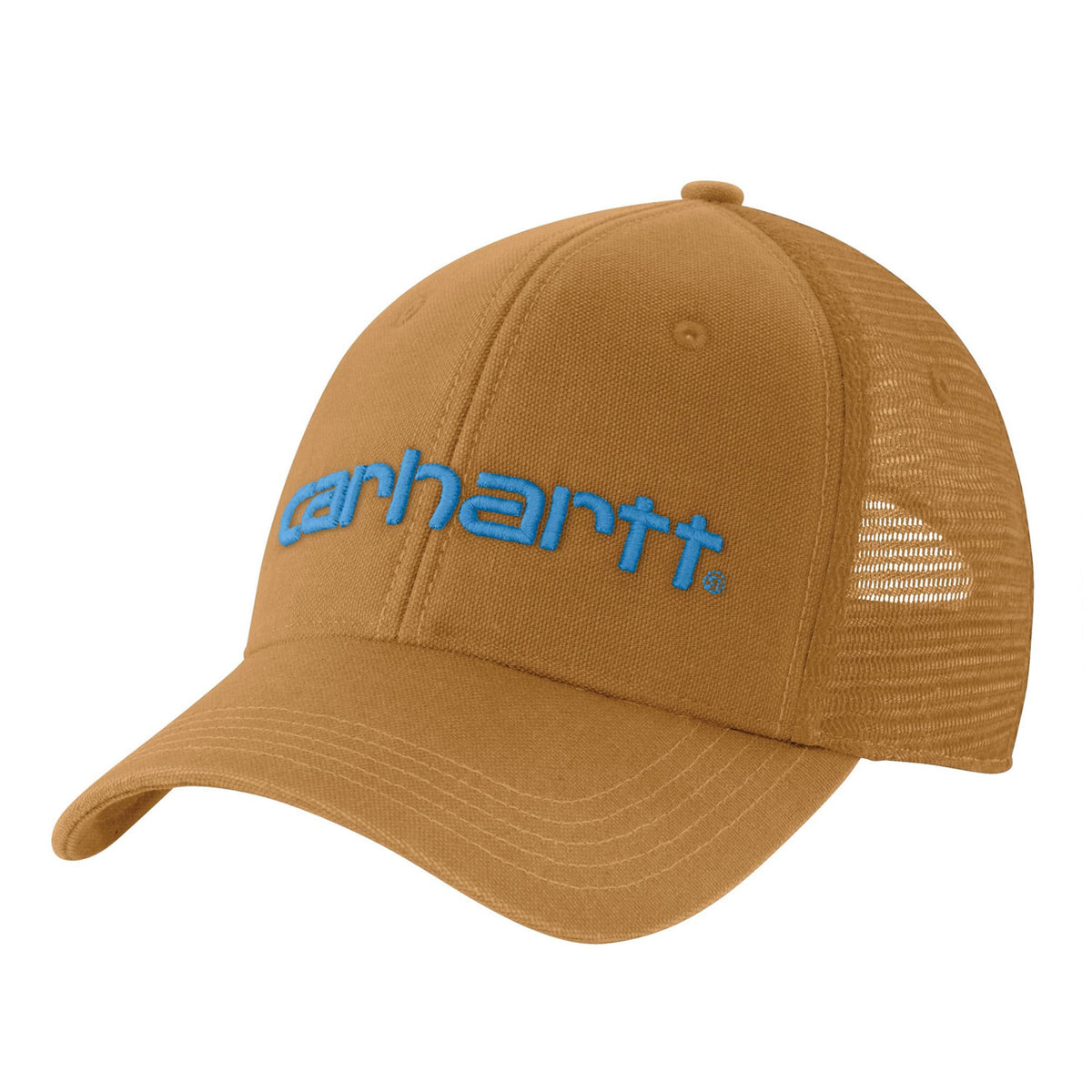 Carhartt Canvas Mesh-Back Logo Graphic Cap - Work World - Workwear, Work Boots, Safety Gear