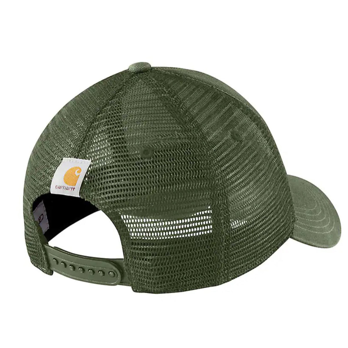 Carhartt Canvas Mesh-Back Logo Graphic Cap - Work World - Workwear, Work Boots, Safety Gear