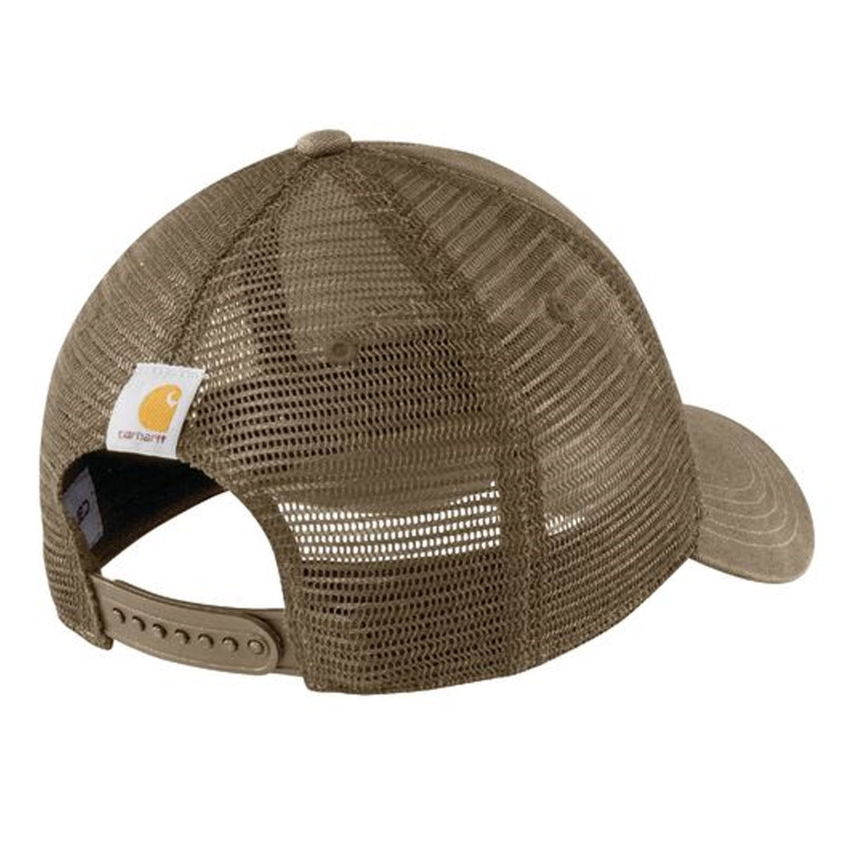 Carhartt Canvas Mesh-Back Logo Graphic Cap - Work World - Workwear, Work Boots, Safety Gear