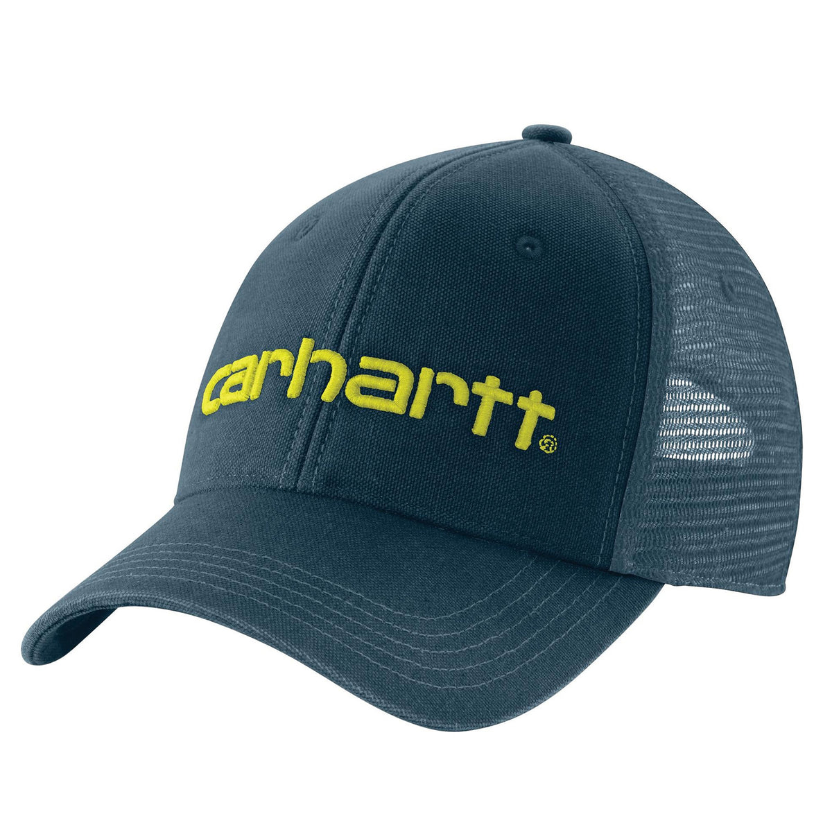 Carhartt Canvas Mesh-Back Logo Graphic Cap - Work World - Workwear, Work Boots, Safety Gear