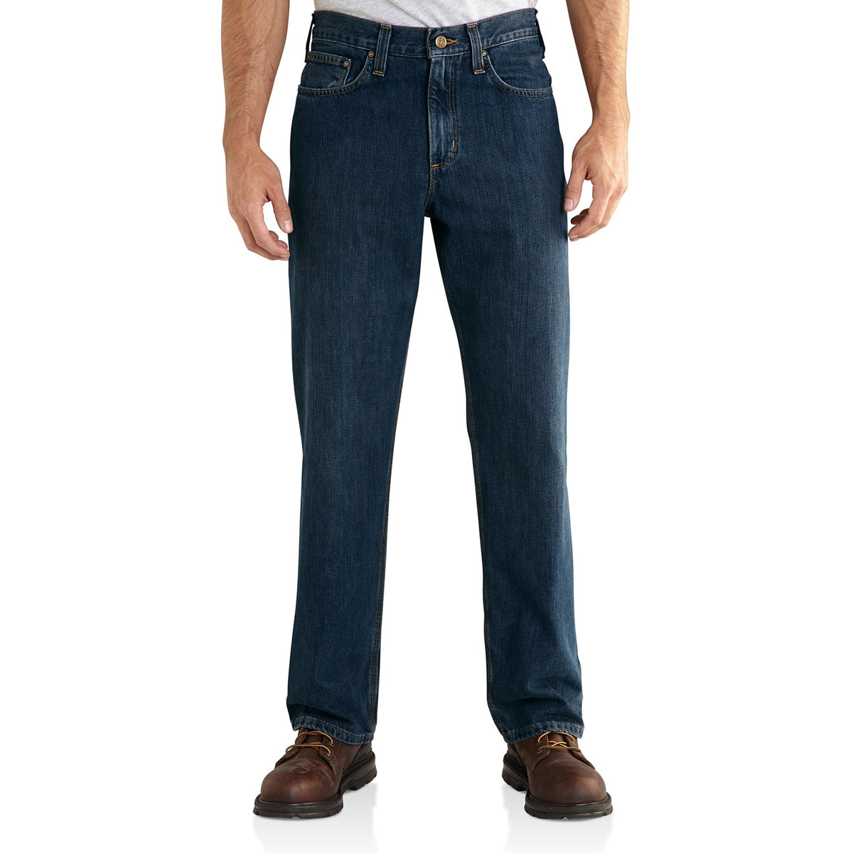 Carhartt Men&#39;s Relaxed Fit Holter Jean_Frontier - Work World - Workwear, Work Boots, Safety Gear