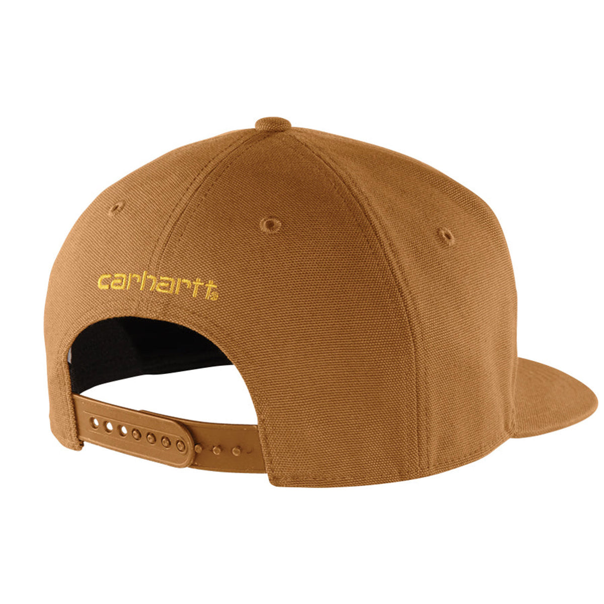 Carhartt Men&#39;s Firm Duck Flat Brim Cap - Work World - Workwear, Work Boots, Safety Gear