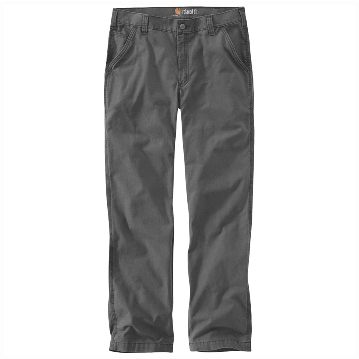 Carhartt Men&#39;s Rugged Flex® Rigby Dungaree_Gravel - Work World - Workwear, Work Boots, Safety Gear