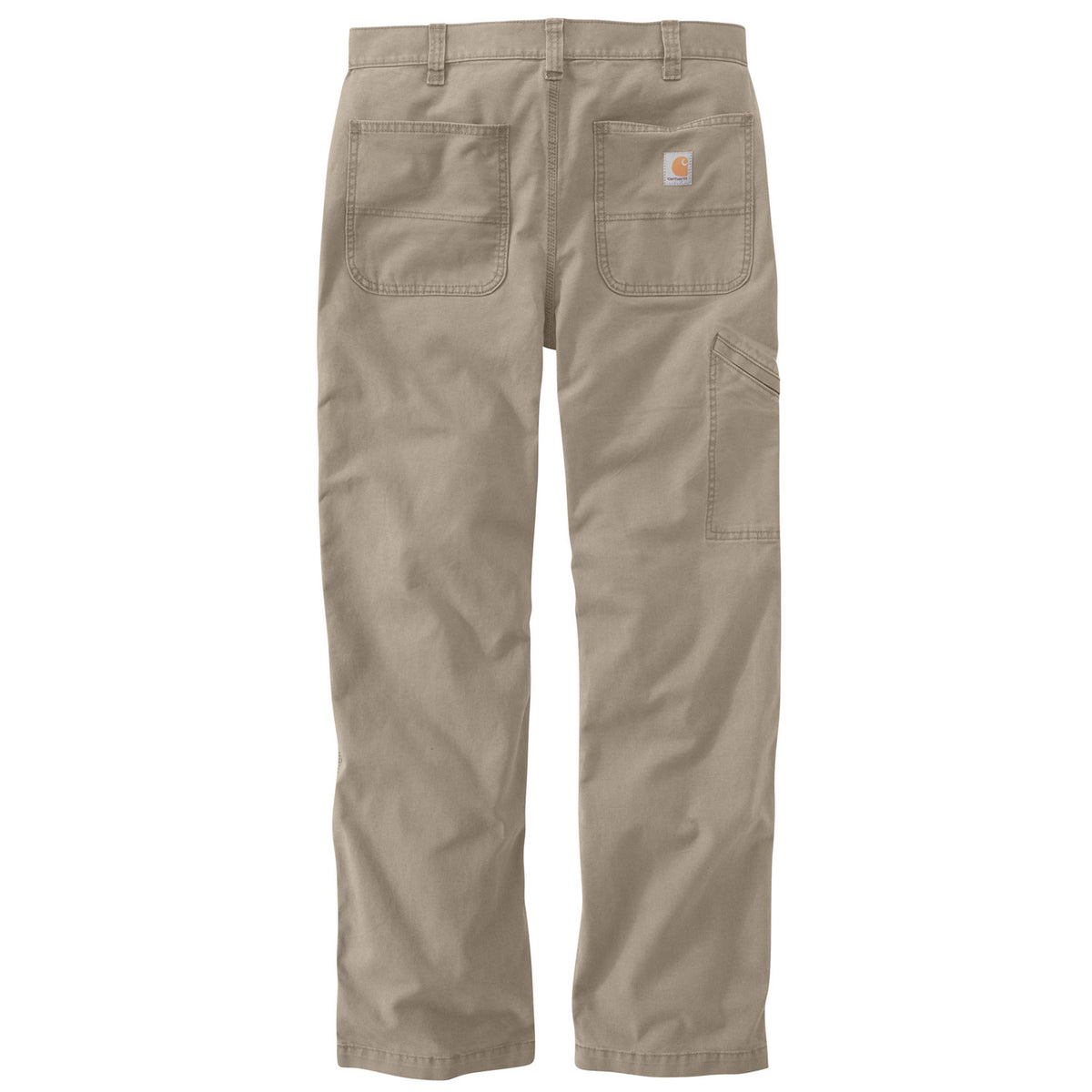 Carhartt Men&#39;s Rugged Flex® Rigby Dungaree_Tan - Work World - Workwear, Work Boots, Safety Gear