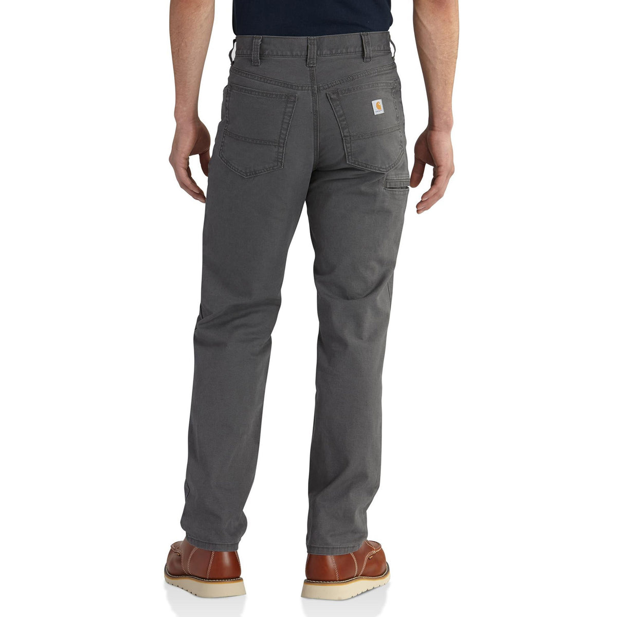 Carhartt Men&#39;s Rugged Flex® Rigby Five Pocket Pant_Gravel - Work World - Workwear, Work Boots, Safety Gear