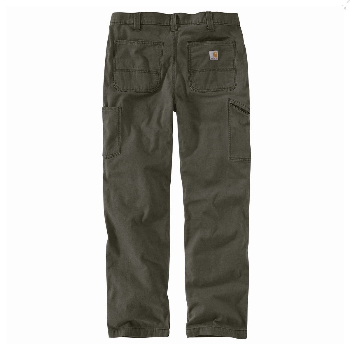 Carhartt Men&#39;s Rugged Flex® Rigby Double-Front Pant_Moss - Work World - Workwear, Work Boots, Safety Gear