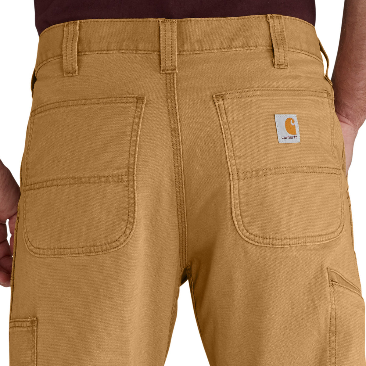 Carhartt Men&#39;s Rugged Flex® Rigby Double-Front Pant_Hickory - Work World - Workwear, Work Boots, Safety Gear