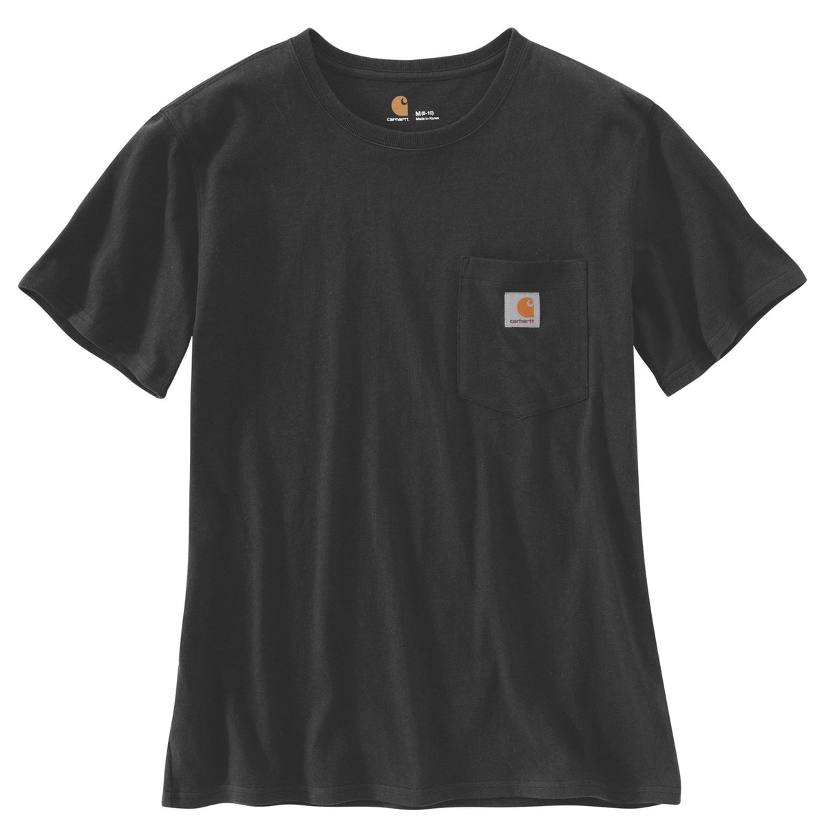 Carhartt Women&#39;s Short Sleeve Pocket T-Shirt_Black - Work World - Workwear, Work Boots, Safety Gear