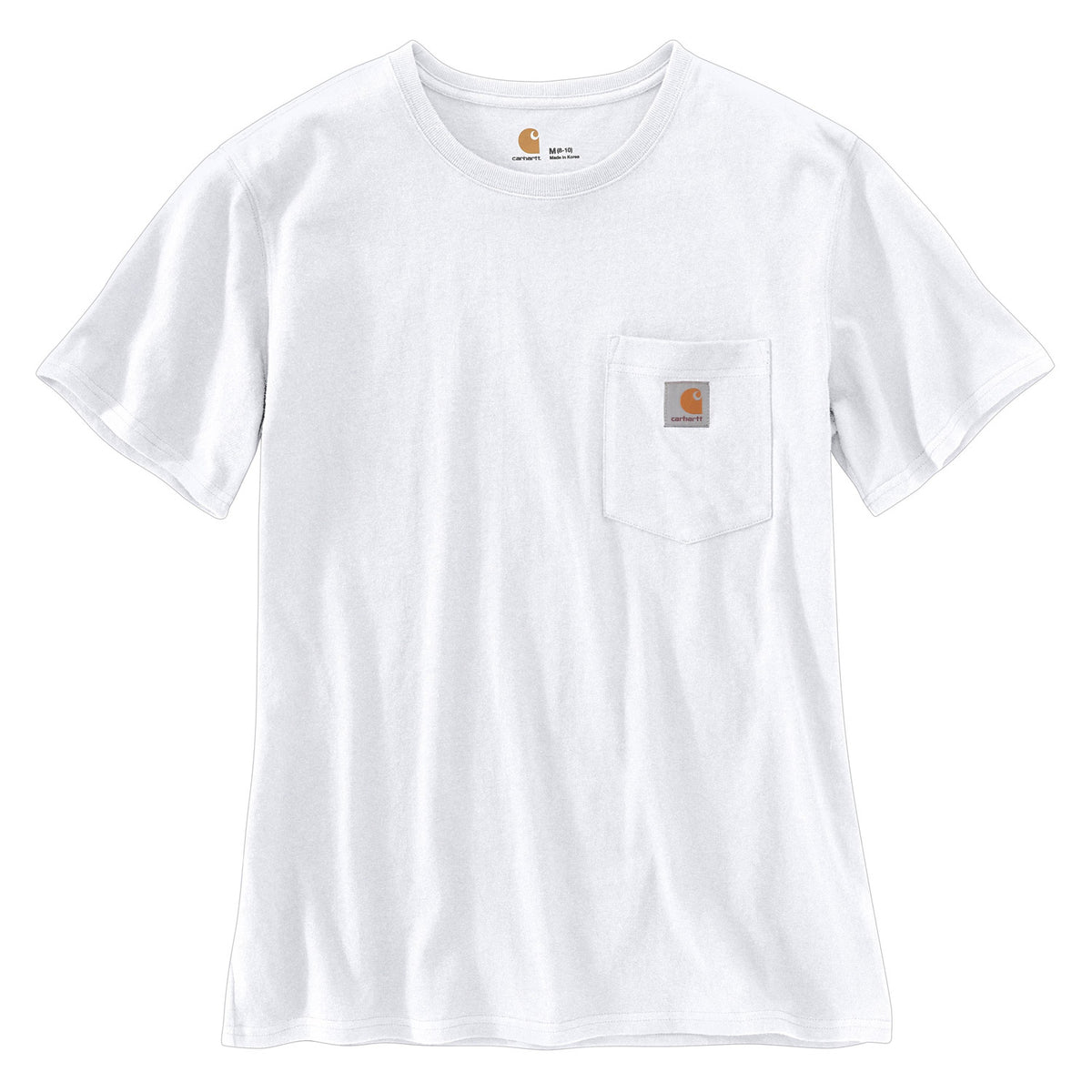 Carhartt Women&#39;s Short Sleeve Pocket T-Shirt_White - Work World - Workwear, Work Boots, Safety Gear