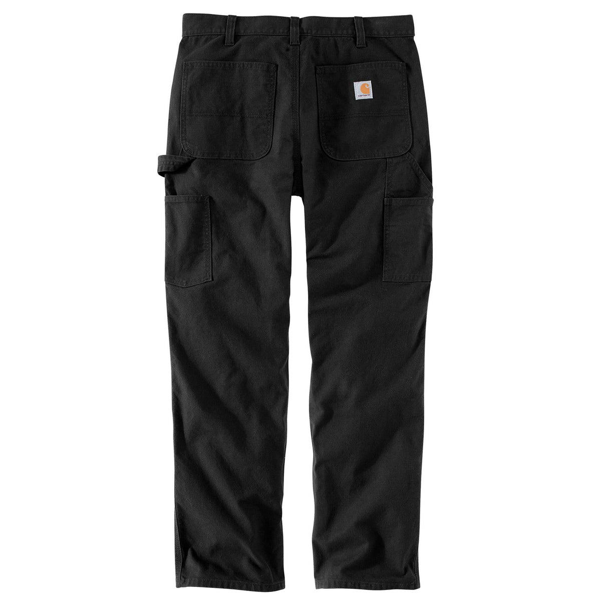 Carhartt Men&#39;s Rugged Flex® Relaxed Fit Duck Dungaree_Black - Work World - Workwear, Work Boots, Safety Gear