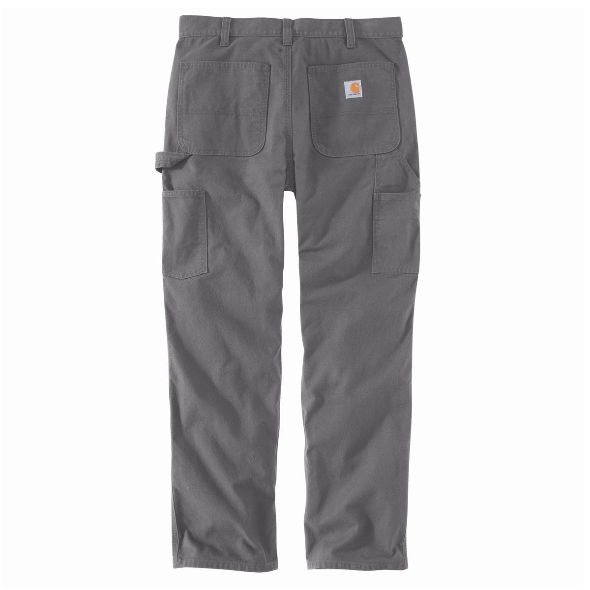 Carhartt Men&#39;s Rugged Flex® Relaxed Fit Duck Dungaree_Gravel - Work World - Workwear, Work Boots, Safety Gear