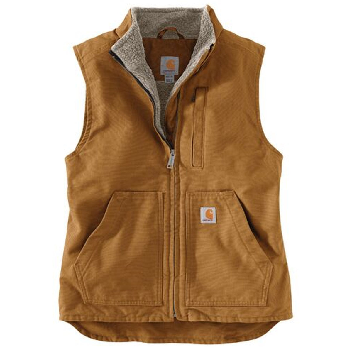 Carhartt Women&#39;s Washed Duck Mock Neck Vest - Work World - Workwear, Work Boots, Safety Gear