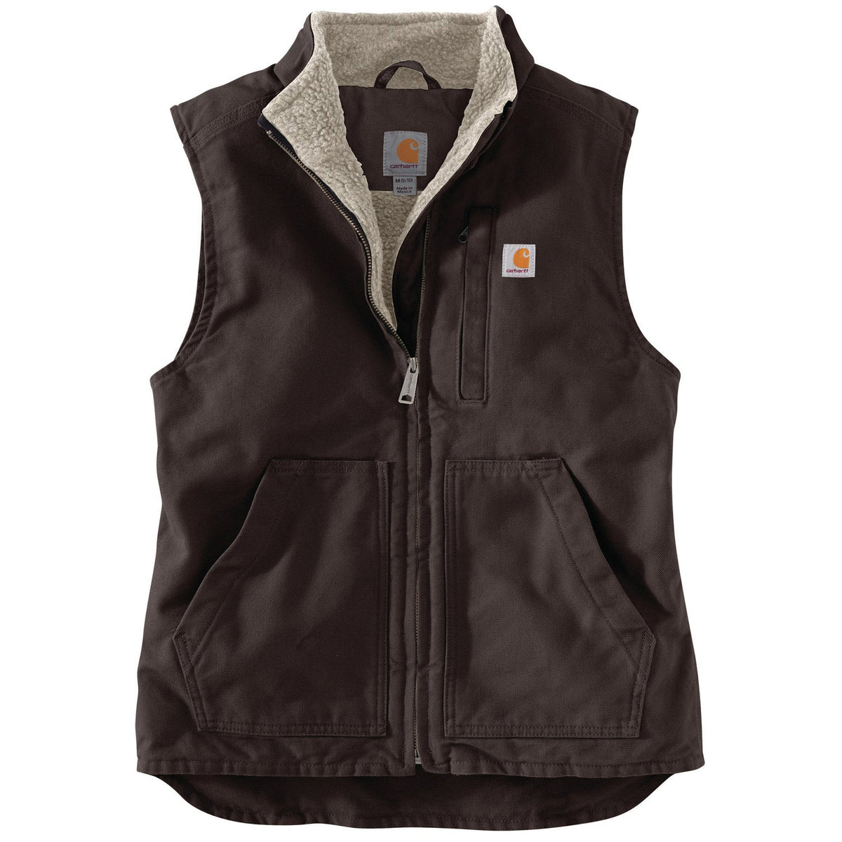 Carhartt Women's Washed Duck Mock Neck Vest Vests Carhartt