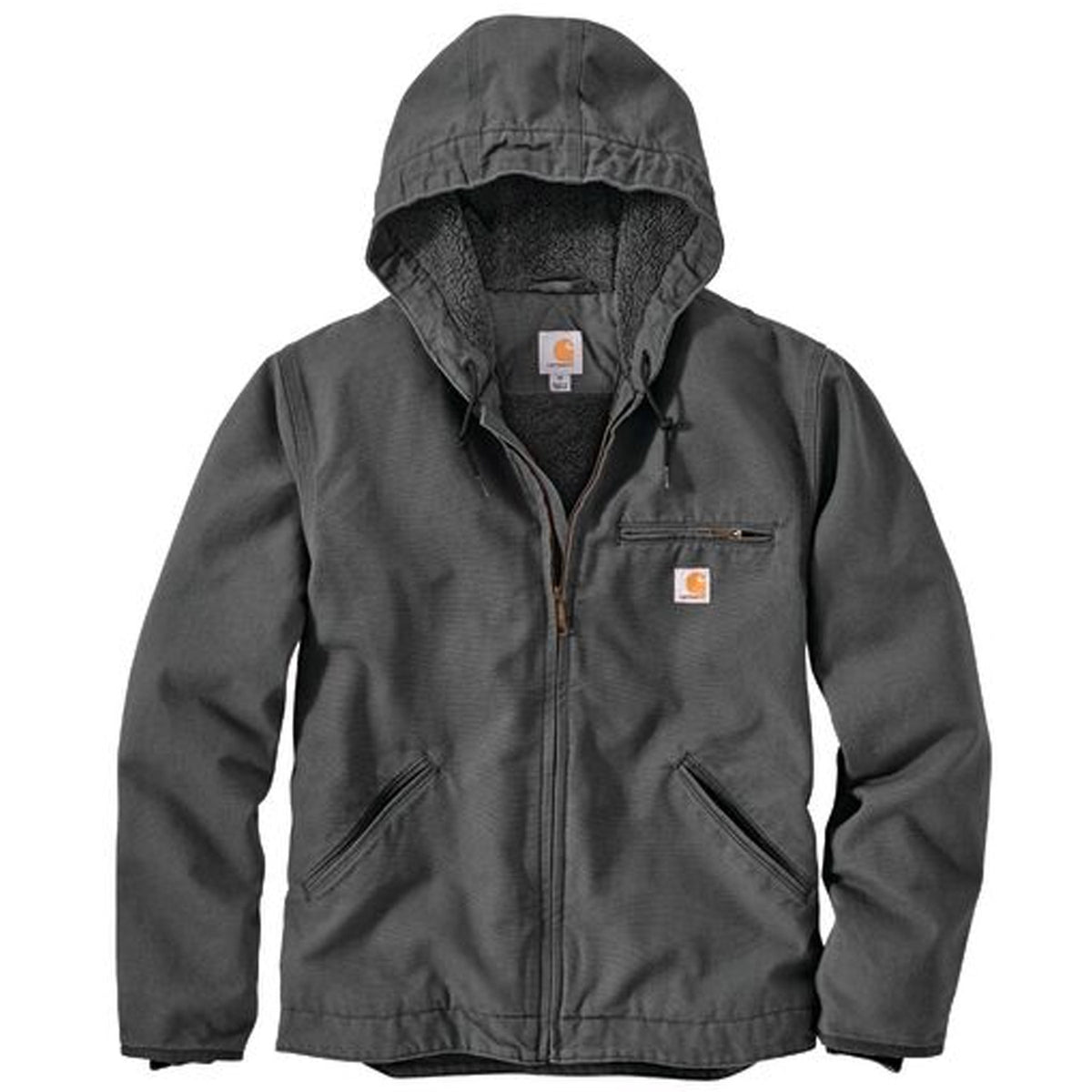 Carhartt Men&#39;s Heavyweight Duck Sherpa-Lined Jacket - Work World - Workwear, Work Boots, Safety Gear