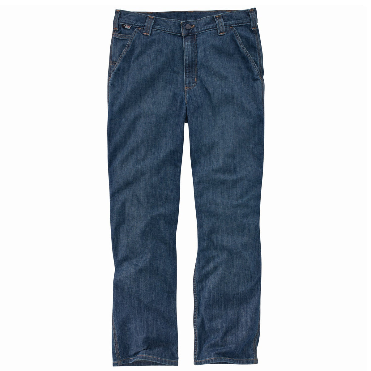 Carhartt Men's Flame Resistant Force Rugged Flex® Relaxed Fit Utility Jean Pants Carhartt Boulder 30 30 Inseam