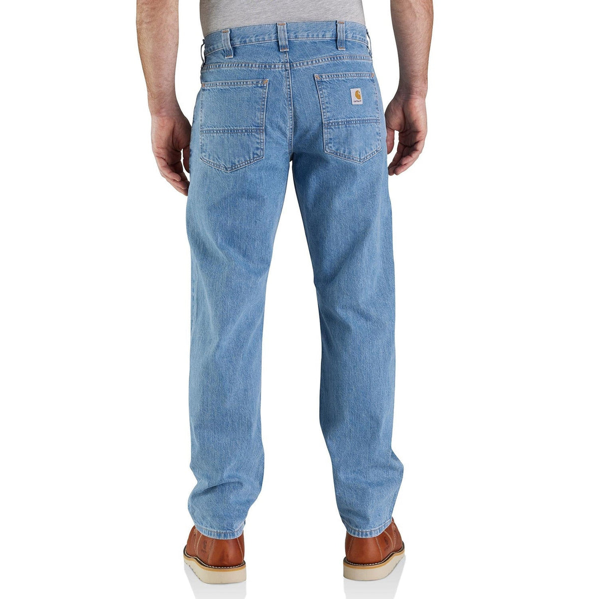 Carhartt Men's Relaxed Fit Straight Leg 5-Pocket Jean Pants Carhartt