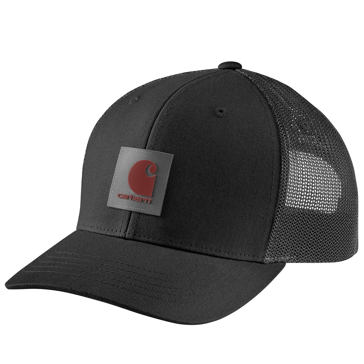 Carhartt Rugged Flex Logo Patch Cap Hats & Caps Carhartt Black OS